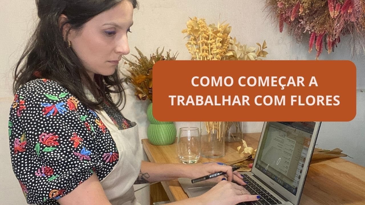 Live 124 - Como começar a trabalhar com flores