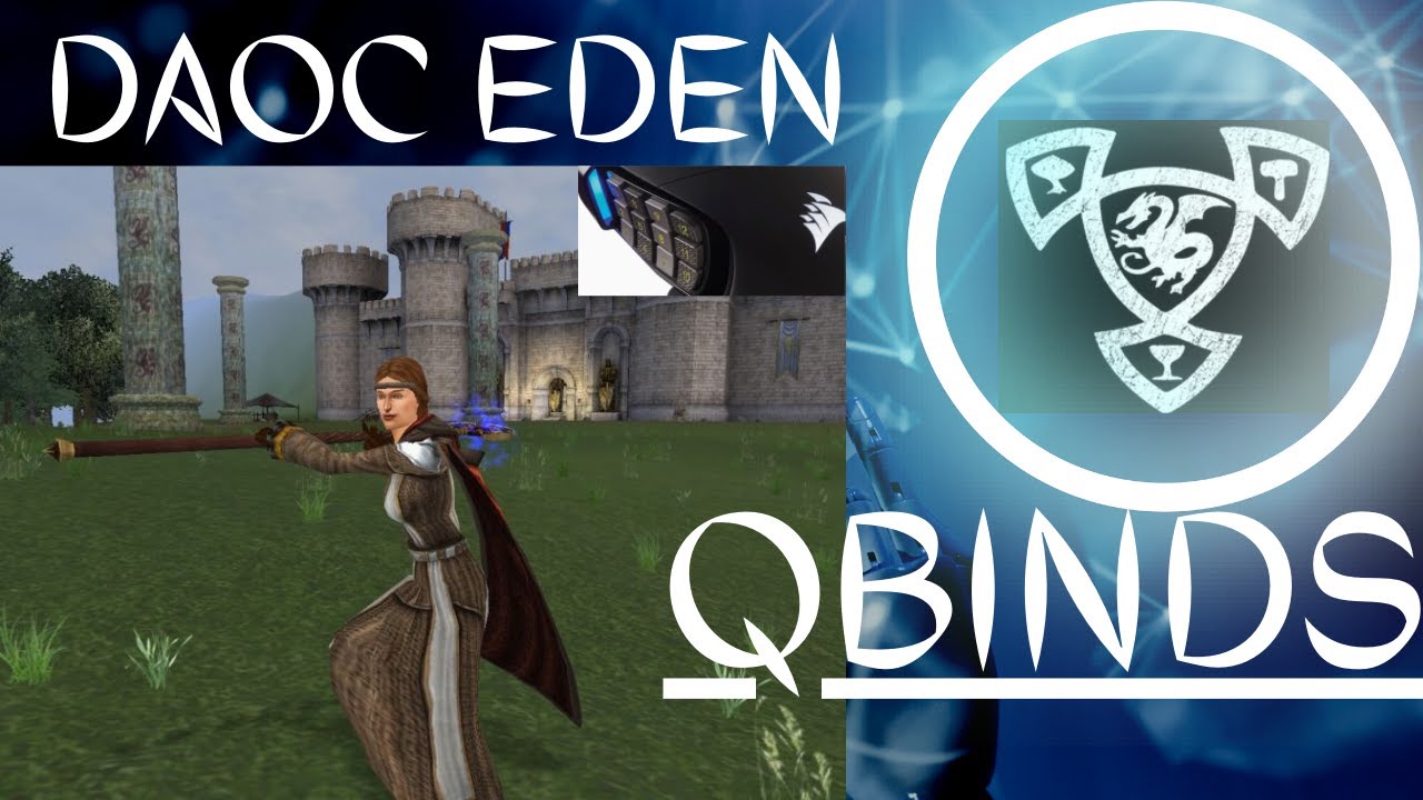 How I setup Qbinds and Styles on my 49 Friar. DAoC Eden [Using Corsair M85 Mouse]