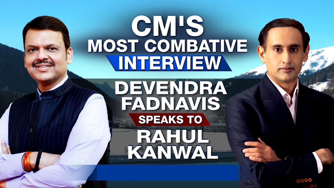 Devendra Fadnavis Interview | Fadnavis Hits Back at Opposition Over Davos MoUs, Explains Investments