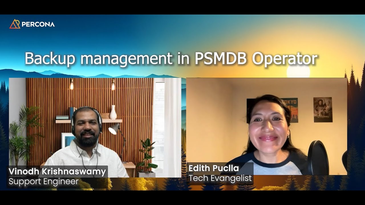 Backup management in Percona Server for MongoDB Operator
