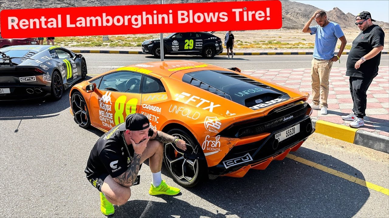 LAMBORGHINI ACCIDENT CAUSED BY DUBAI RENTAL COMPANY’S NEGLIGENCE