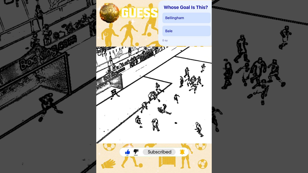 Whose goal is this ? Bicyclekick is very hard shoot during the game. Did you remind this goal ?