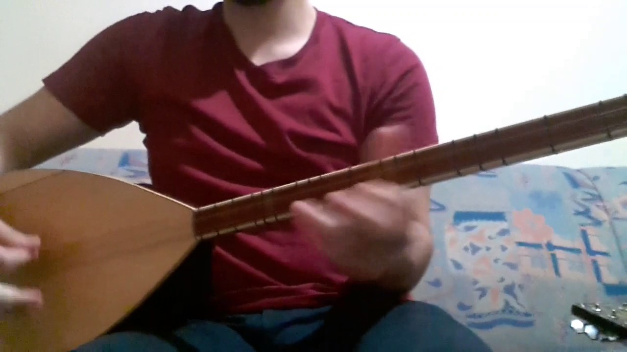 G&ouml;nl&uuml;m ataşlara yandı gidiyor saz bağlama ders eğitim
