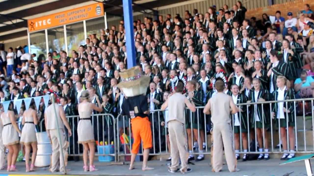 Interskole gala optog JF   Hulle was wenners van die geesbeker!