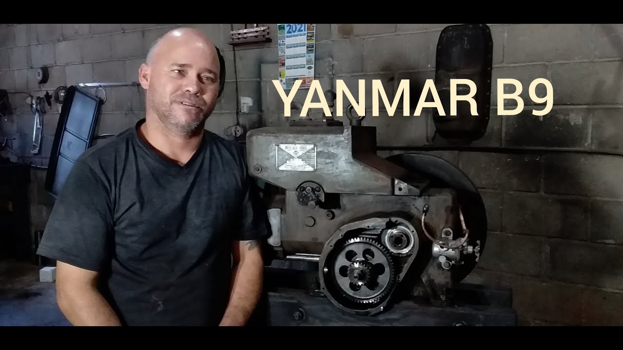 como assentar válvulas com lixa montagem do pistão  cabeçote e outros  mais do motor yanmar B9