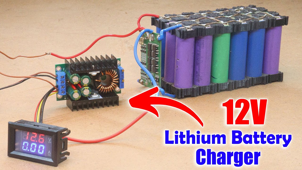 How to make 12V Lithium Ion Battery Charger at home in Hindi || 12V Battery Charger kaise banaye