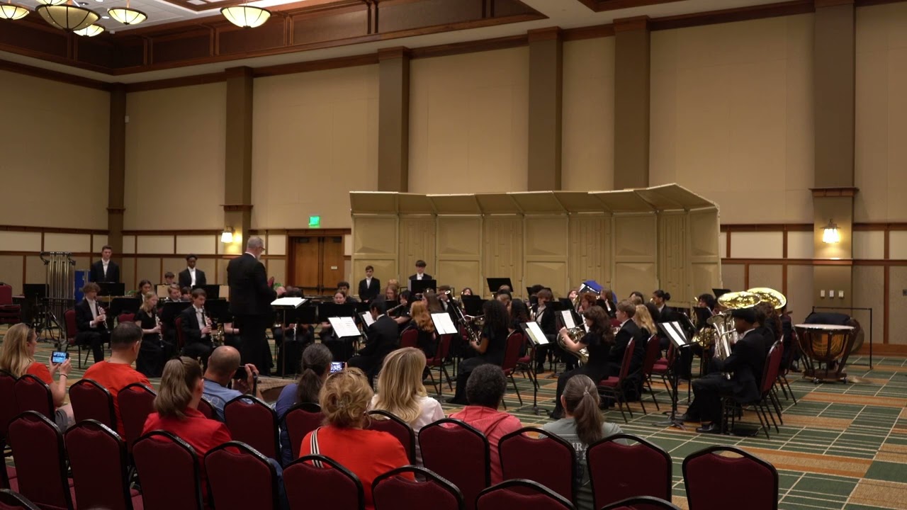 Crestview High School - The Big Red Machine - Wind Ensemble Performance SMMF 4/4/2025