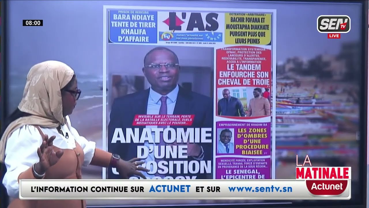 Revue des titres (wolof) de Zik Fm du jeudi 31 juillet 2025 avec Mantoulaye Thioub Ndoye