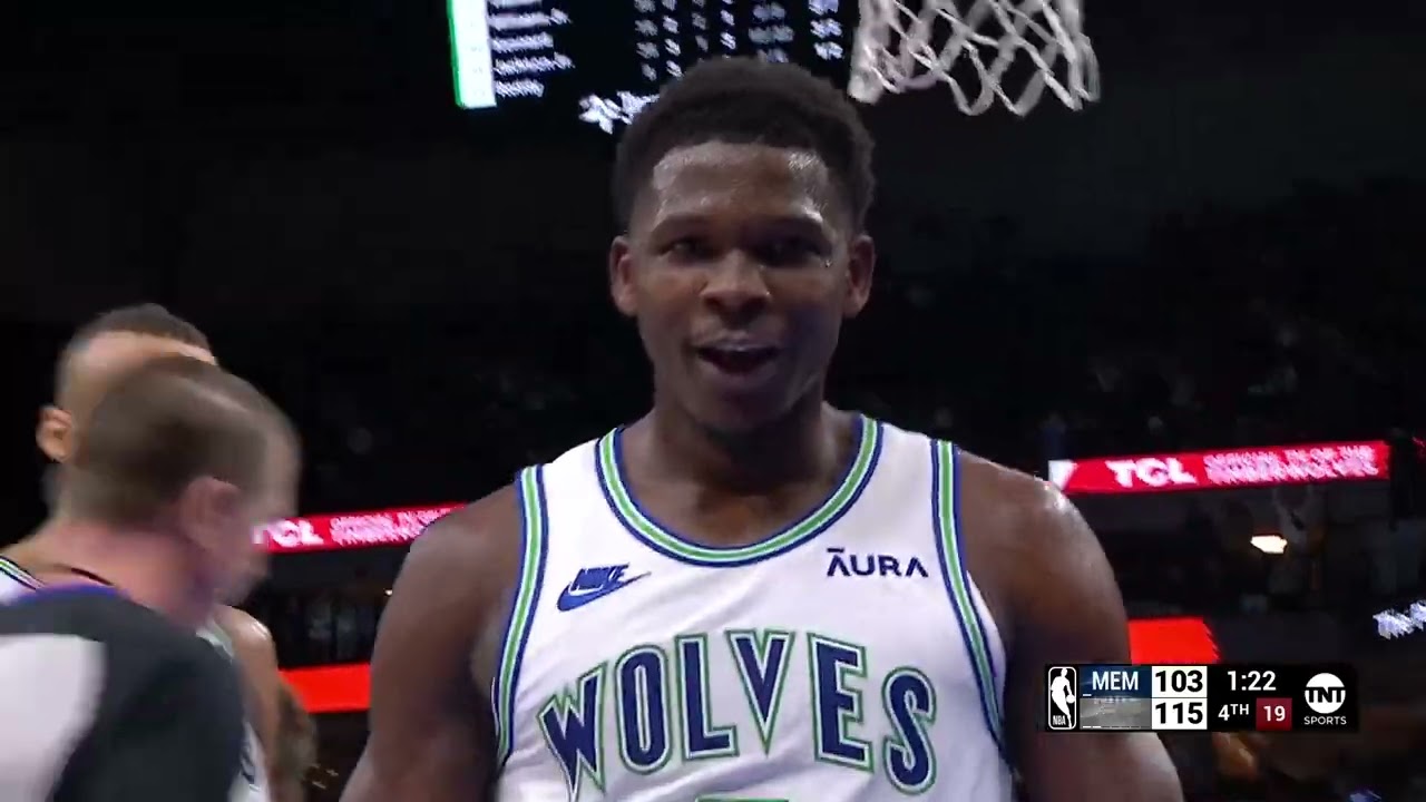 Anthony Edwards | Finishing at the Rim (Non Dunks) | Minnesota Timberwolves 23-24