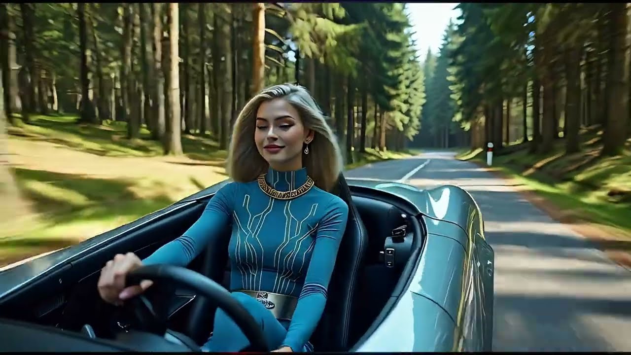 Echoes of the Neon Mountains – Futuristic Driving Techno | Cyberpunk Electronic Journey