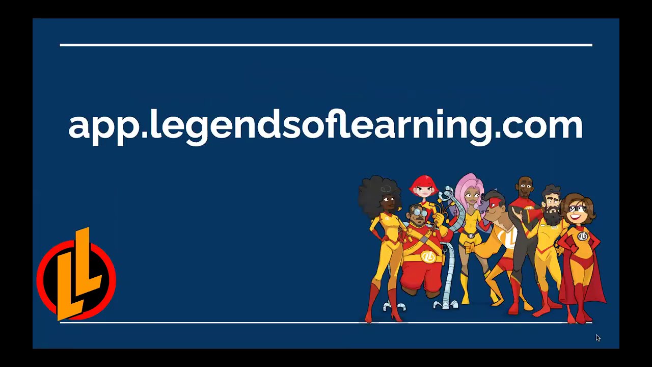 Legends of Learning - How to Create and Use a Parent Account