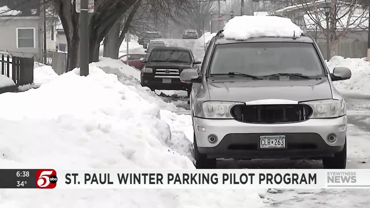 St. Paul launching new winter parking pilot program
