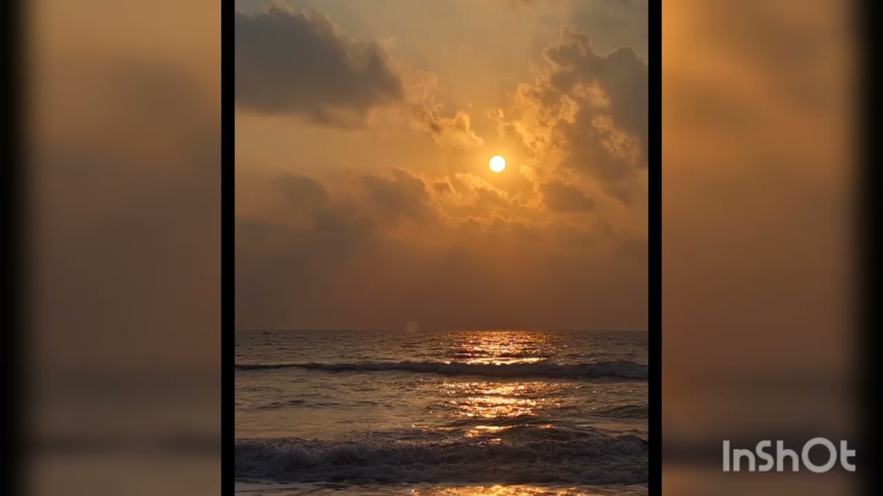 Akkarai Beach Morning 🌅 | Peaceful Sunrise | Chennai ECR