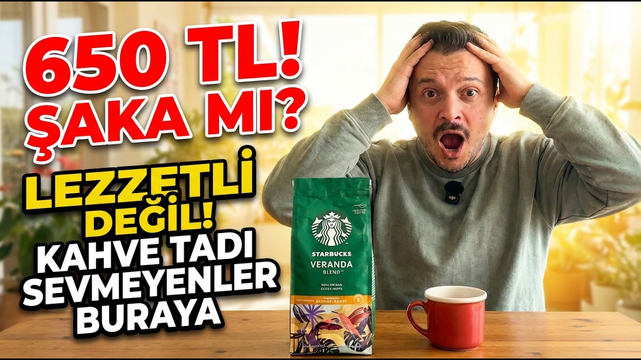 3250 Liralık Kahve (Starbucks Veranda Blend)