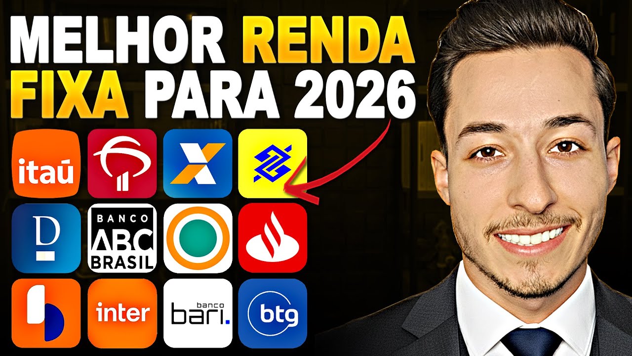 Prefixado, IPCA+ ou CDI? Qual ser&aacute; o melhor t&iacute;tulo da Renda Fixa para 2026?