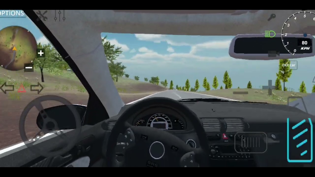 I Drove around a bit in my car 🚘 and it was very fast 🔥