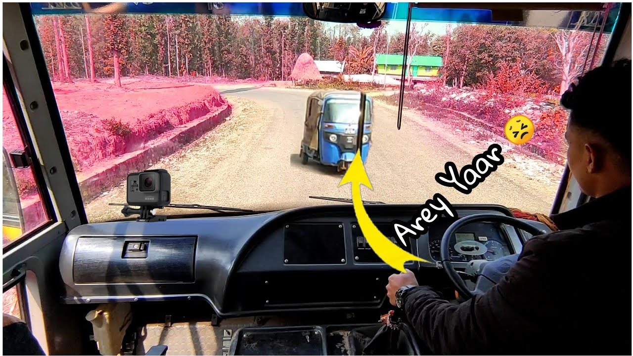 Zunge Daai - Nepali Bus Driving : Vlog | GOPRO ?