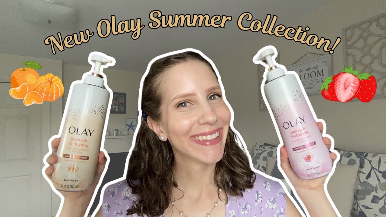 NEW OLAY SUMMER BODY WASHES! | Did I just find my NEW FAVORITE body wash?