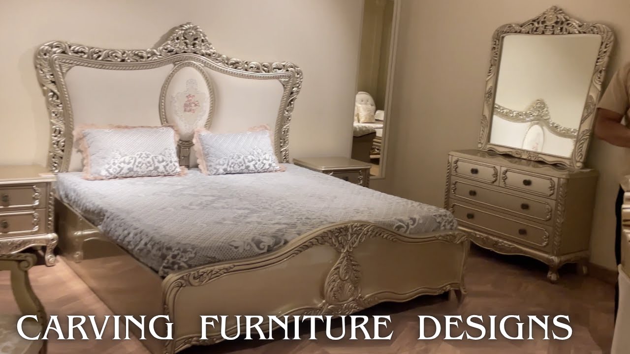 Designer Furniture | Carving Sofa Beds Dining Tables in Kirti Nagar Furniture Market | Part 2