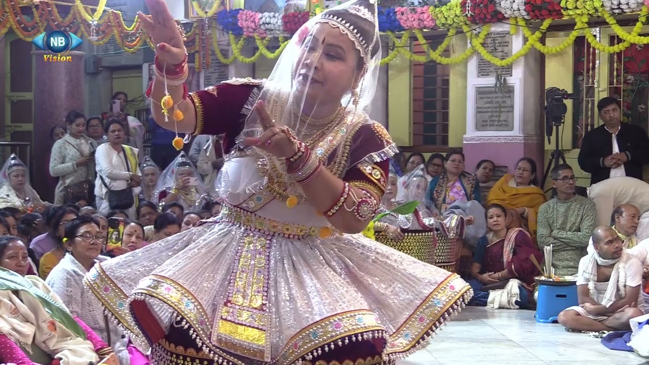 03  Raas Leela at Gobindabari _Brinda Devi on 01.02.26
