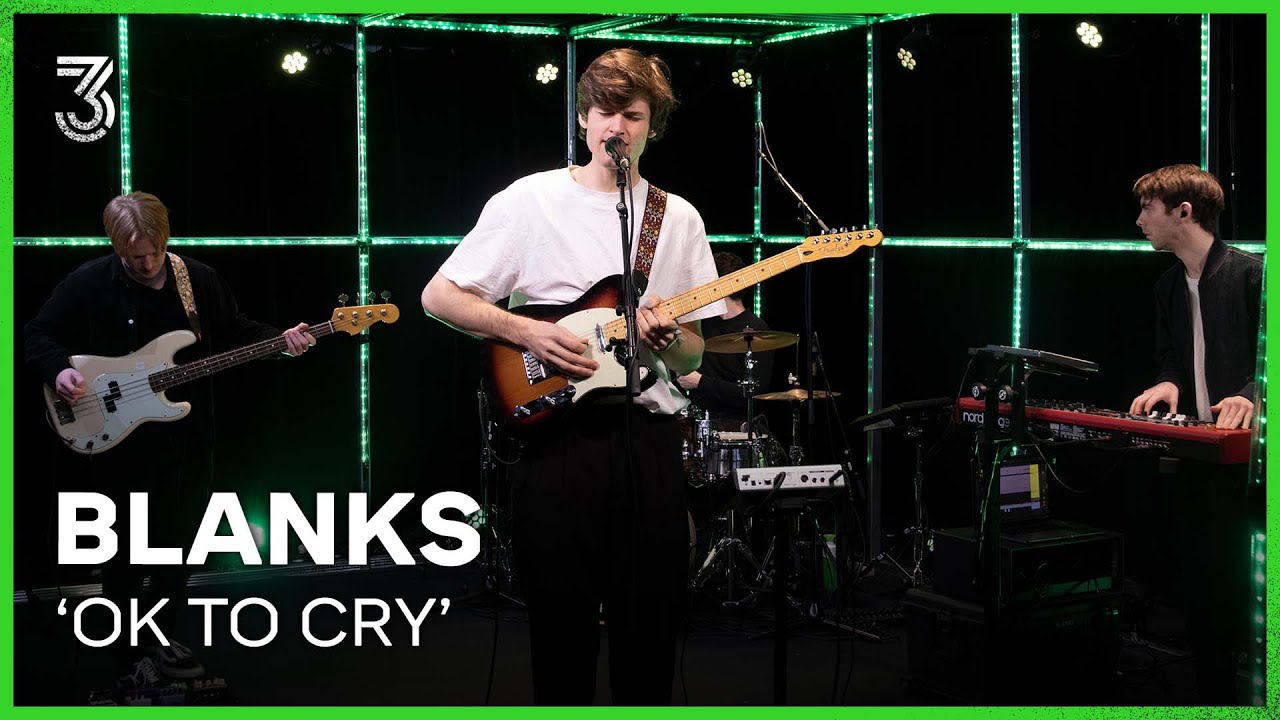Blanks speelt 'Ok To Cry' | 3FM Live Box | NPO 3FM