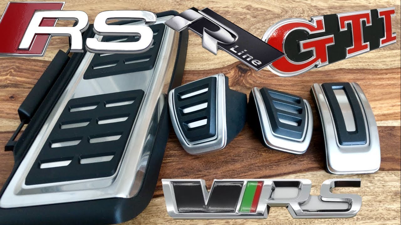Установка спортивных педалей на VW, Audi, Skoda, Seat