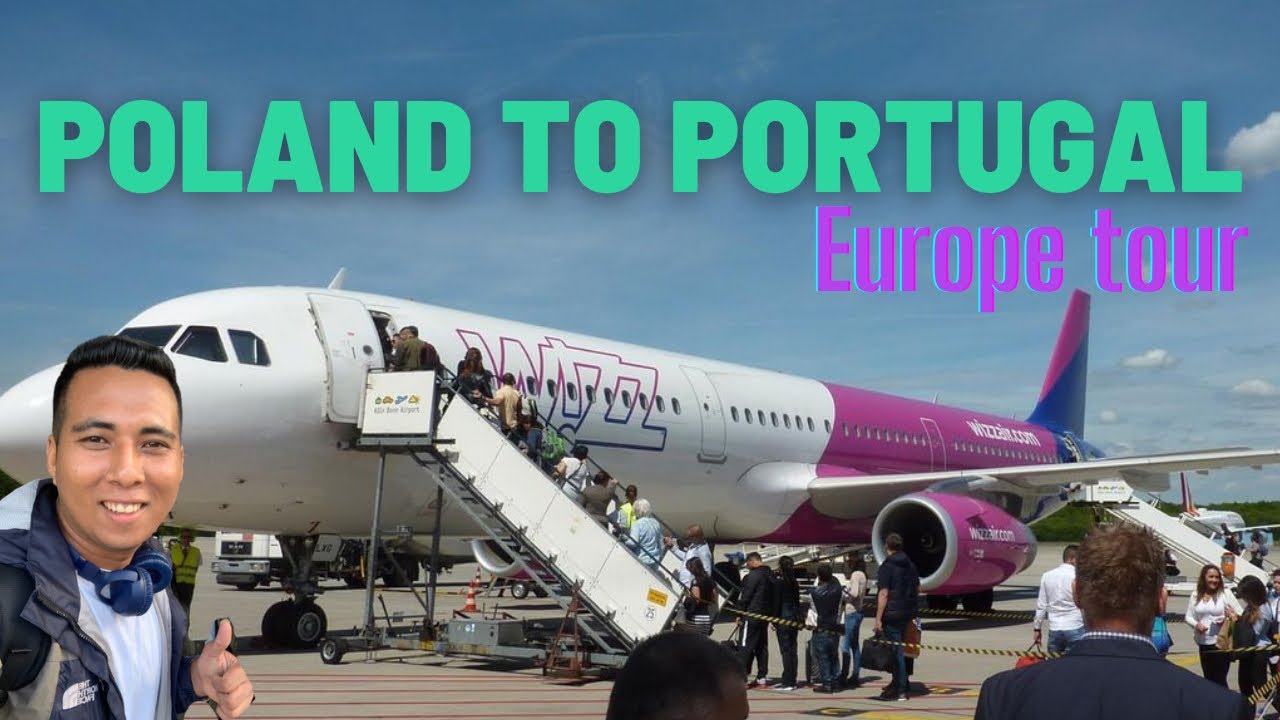 Poland to Portugal||Travelling vlog #europetour2021