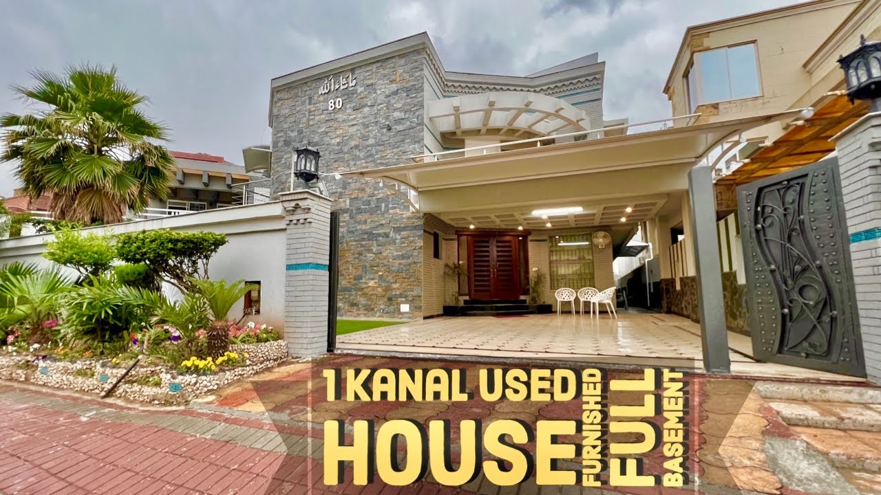 Luxury 1 kanal 7-Bedroom House Tour | Fully Furnished | Bahria Town Phase 3 Islamabad
