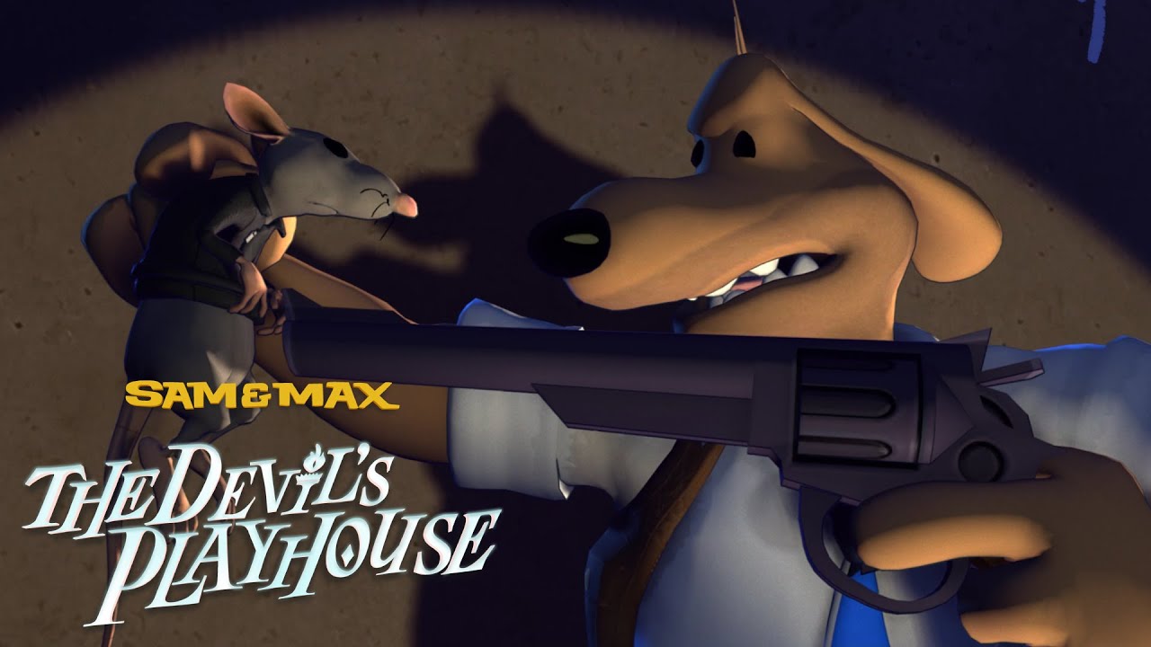 Noir Sam Interrogates the Suspects - Sam & Max The Devil's Playhouse Remastered (PC)