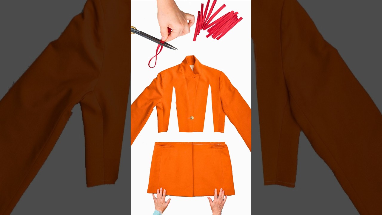 Amazing Hack & Tip to Upsize a Jacket to Look you  Stylish Miarti🪡🧵✂️ ✌️