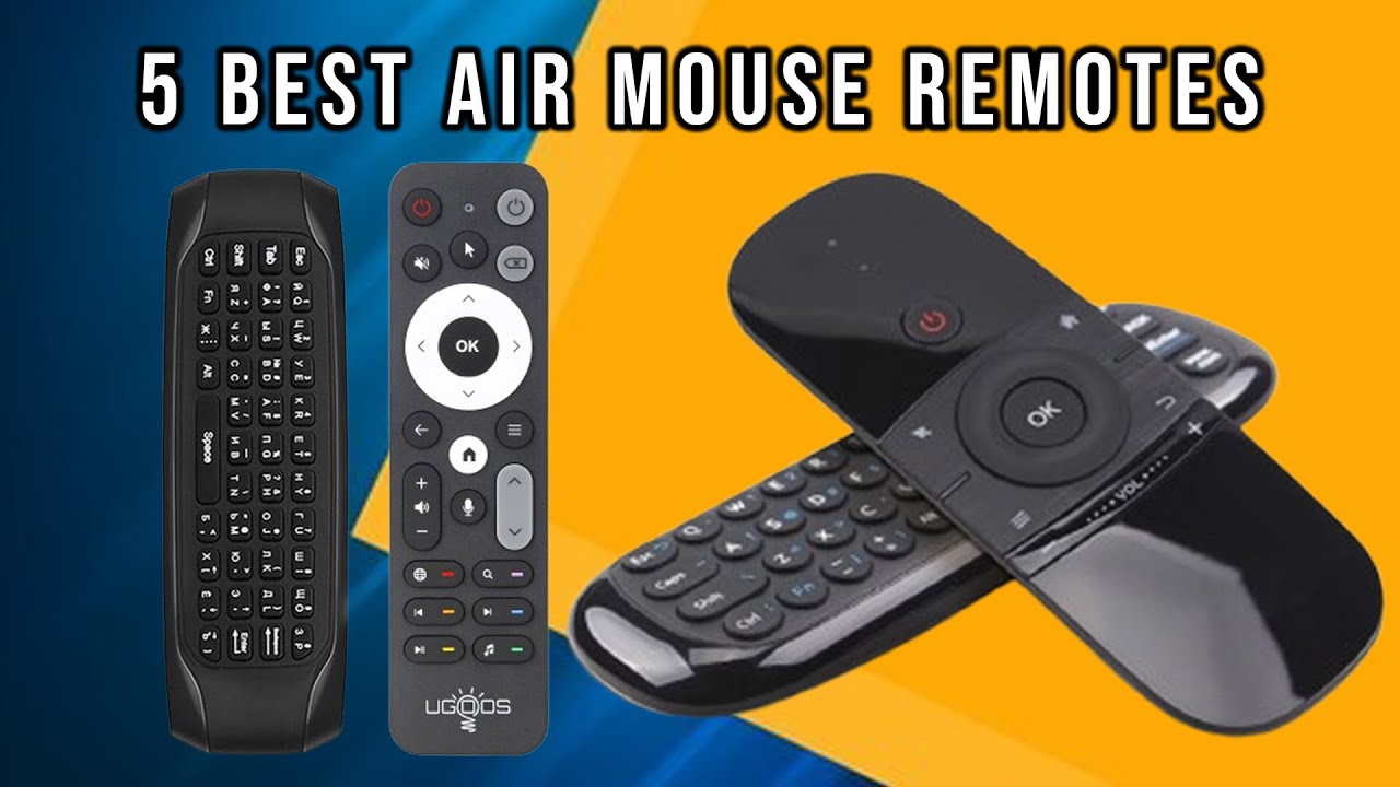 5 Best Air Mouse Remotes for 2025