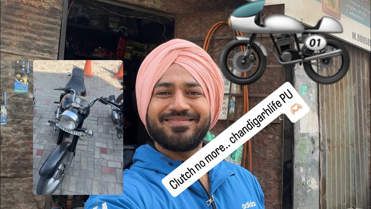Hoshiarpur to PU🫶🏻 on bullet .. uni friends vaakeel munde saare🤍🖤