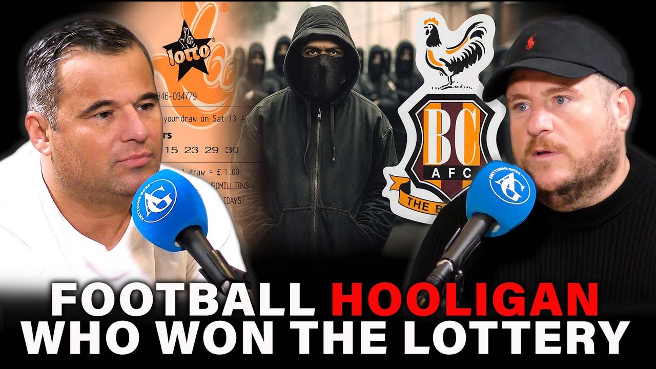 The Football Hooligan Who Won the Lottery - Bradford's Daniel Wright Tells His Story