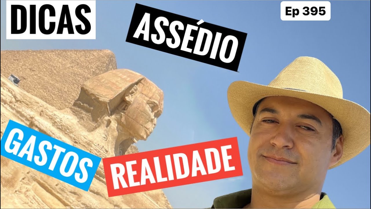 AS PIRÂMIDES do EGITO como VOCÊ NUNCA VIU. Saiba todos os macetes!