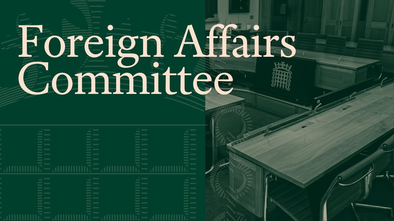 Disinformation diplomacy: Undermining democracy &ndash; Foreign Affairs Committee