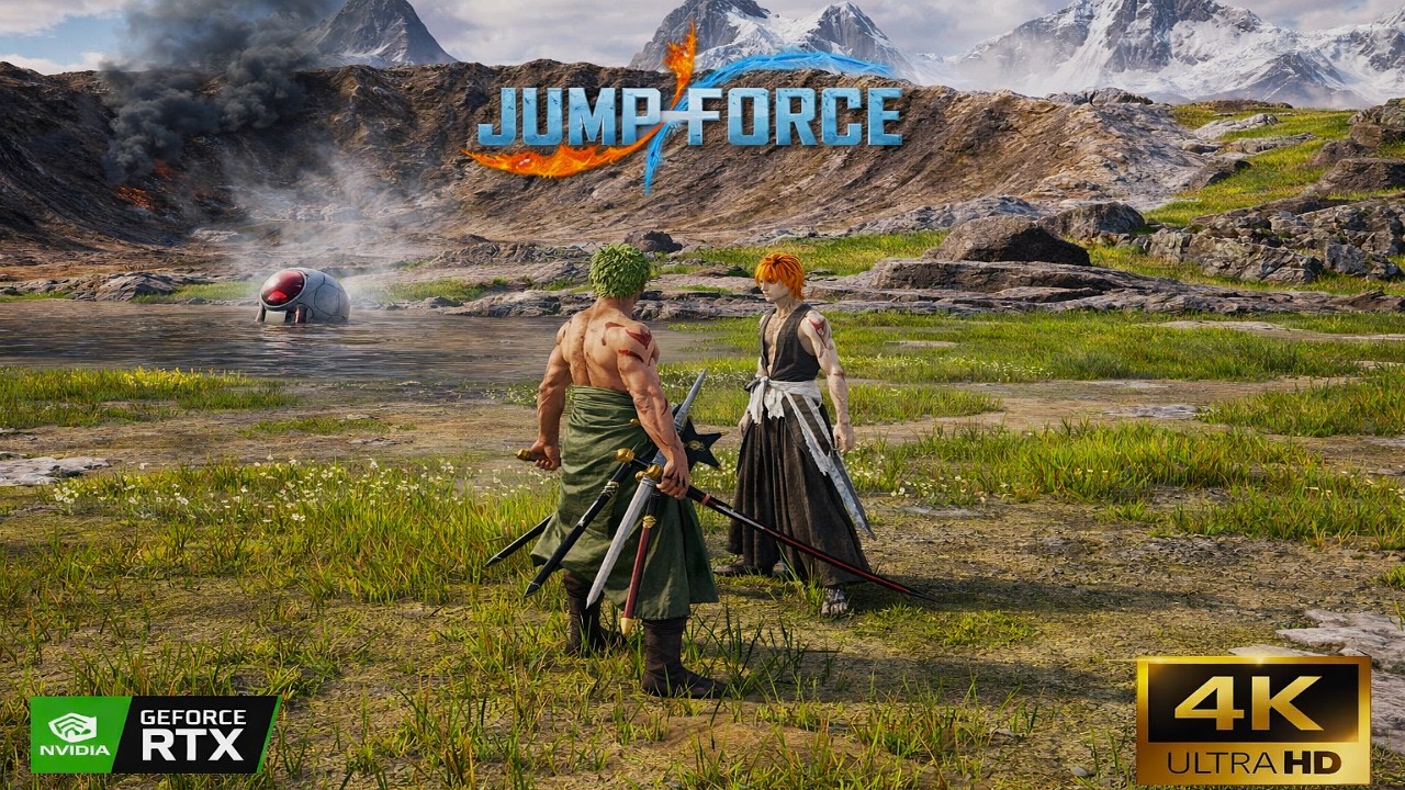 Zoro vs Ichigo INSANE Fight 🔥 Jump Force RTX ON | 4K 60FPS Ultra HD Gameplay