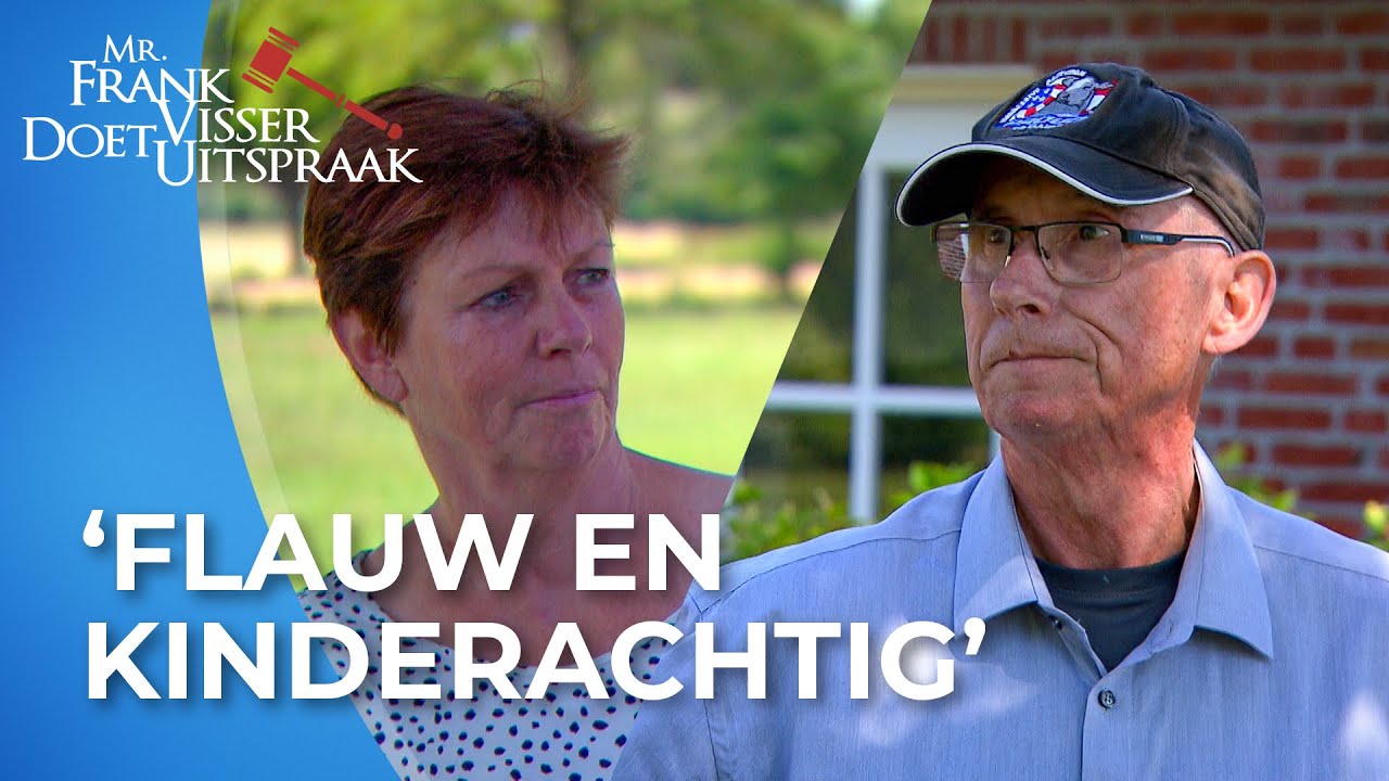 Buurman EIST na 10 JAAR GROND terug! | Mr. Frank Visser doet uitspraak