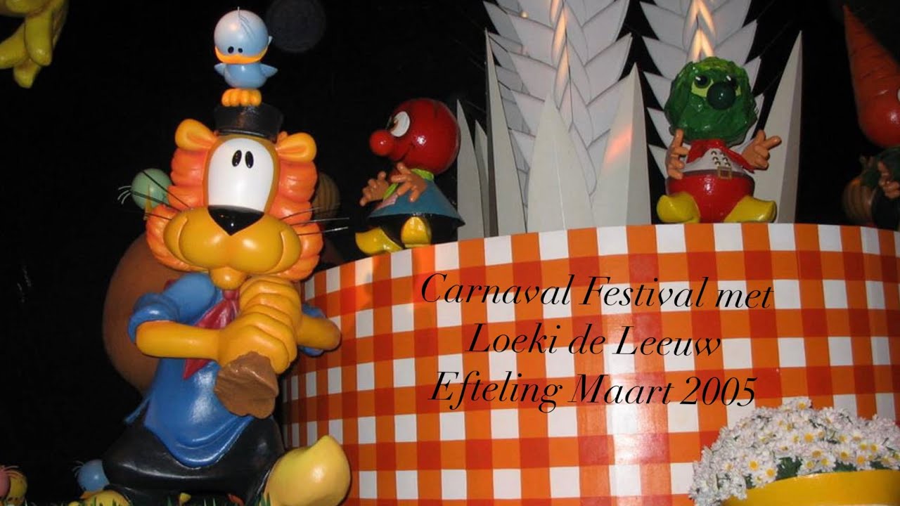 Opening Loeki de Leeuw in Carnaval Festival Efteling 2005 (Zeldzame Beelden) #efteling