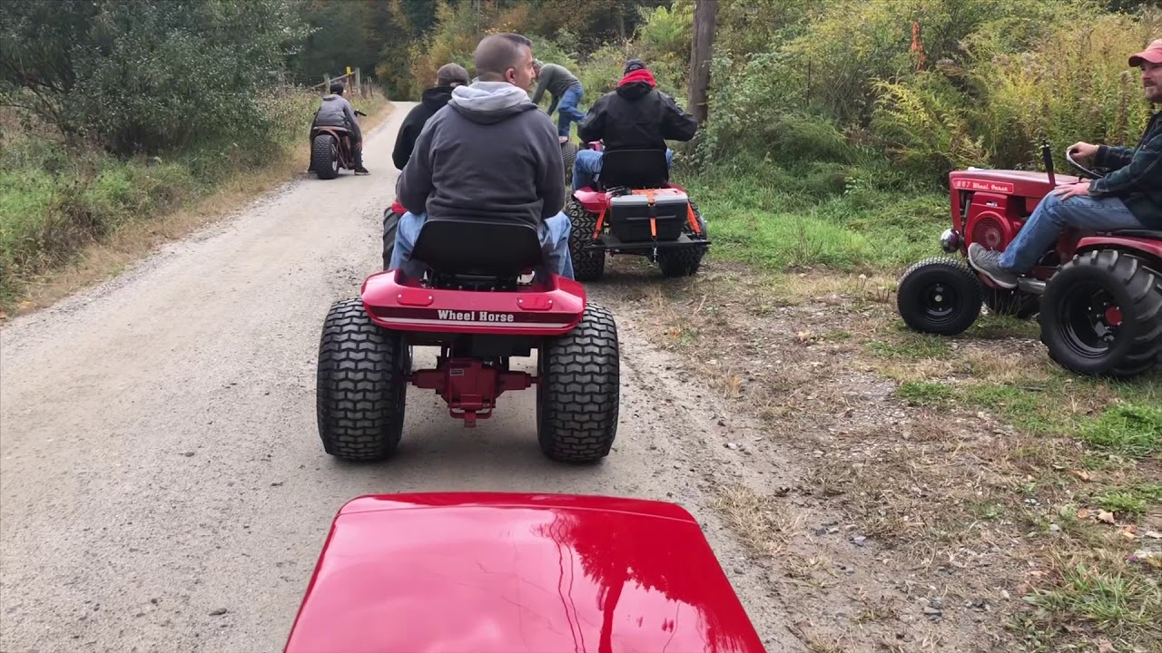 Wheel Horse Tractor Ride Private Wheel Horse Show Part 2