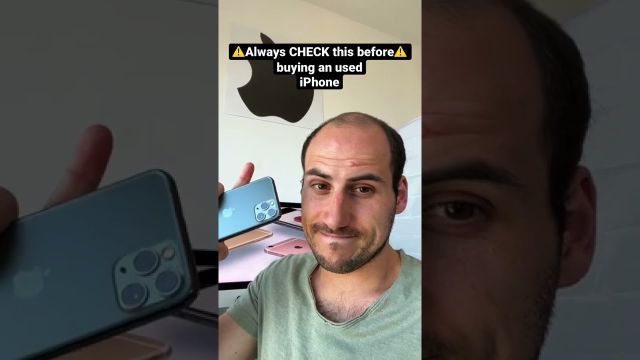 CHECK YOUR iPhone? Is it used or refurbished?