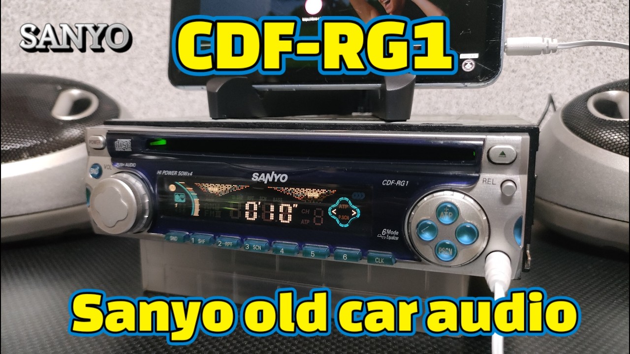 SANYO  CDF-RG1　サンヨーもいろいろな機種を発売しているんですね