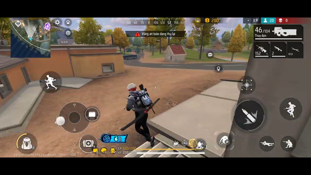 Free fire đấu rank xếp hạng p110 (s49)