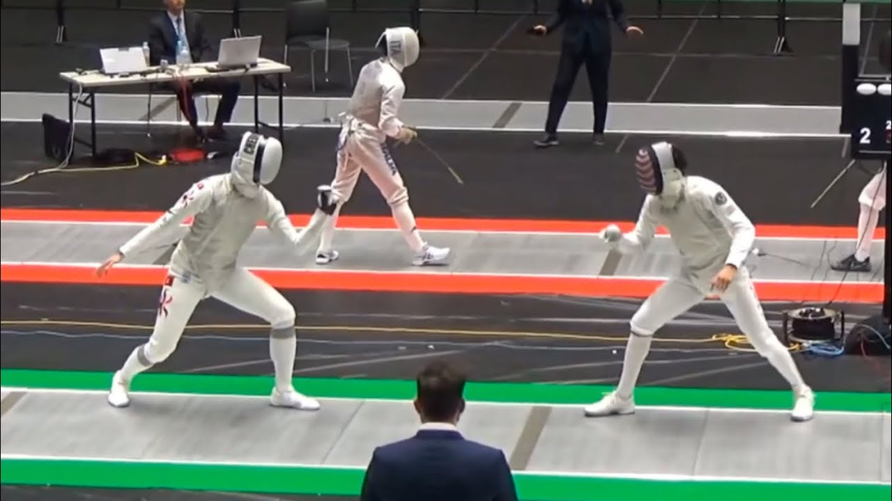 Takamado Foil World Cup SMF - L16 - Cheung Ka Long HKG vs Emmer Chase USA