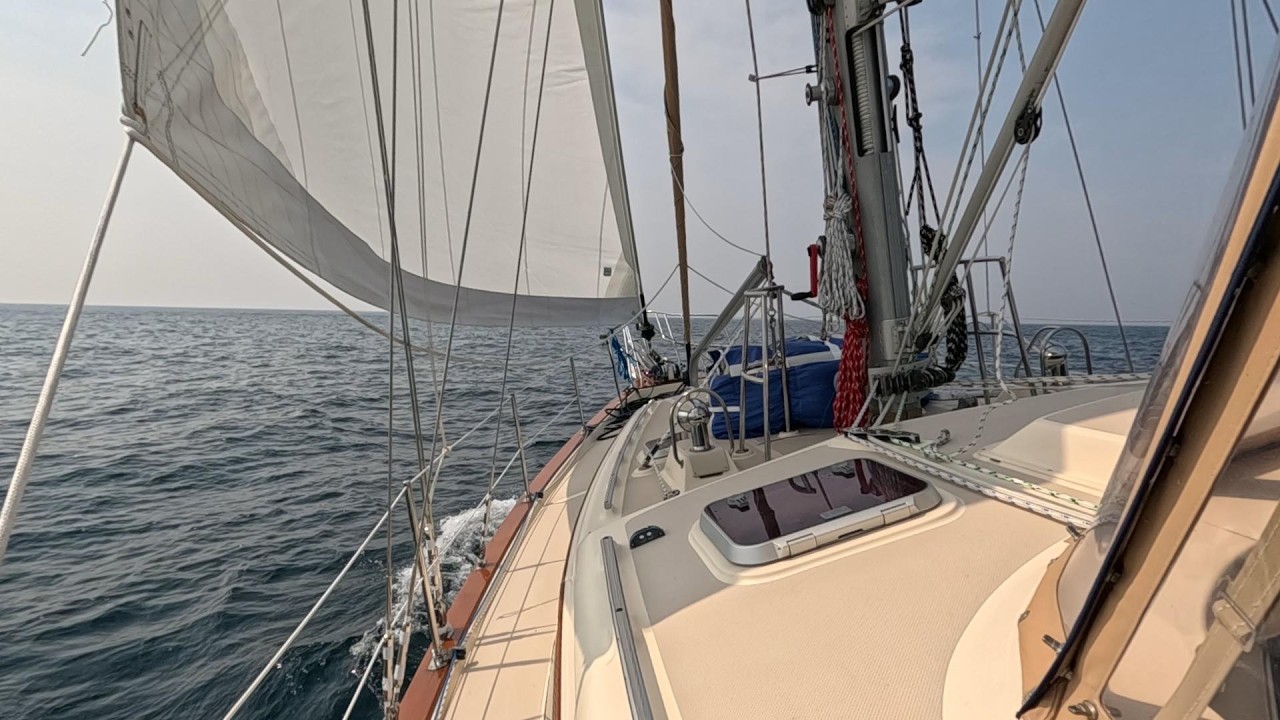 Fair Sailing in the Wrong Direction on Lake Michigan - St. James Harbor to Cat Head Bay