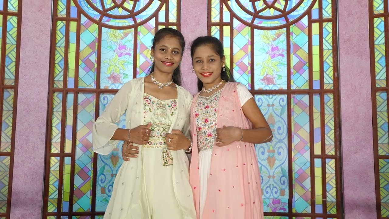 Lasya Half Saree function outdoor song