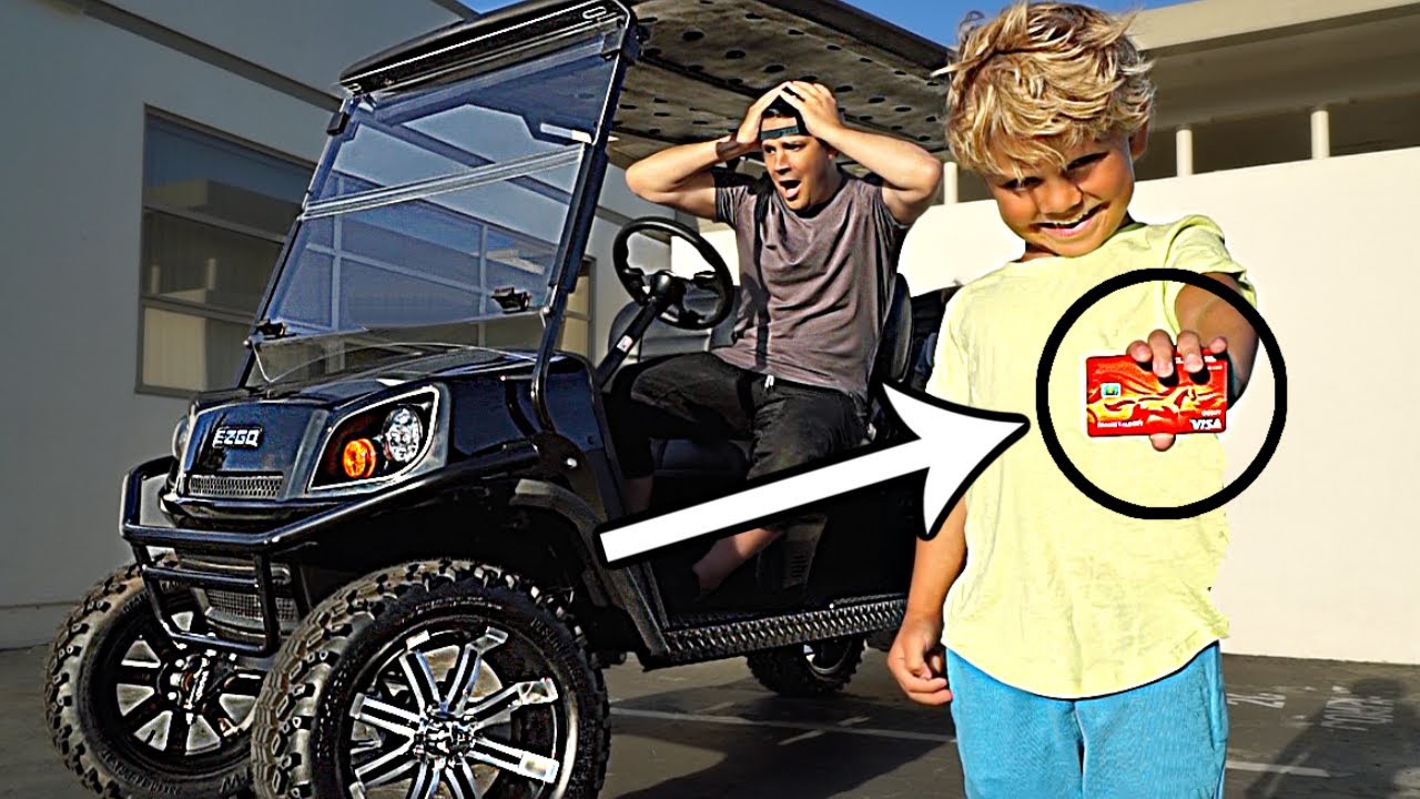 Tydus STOLE our credit card and bought THIS!