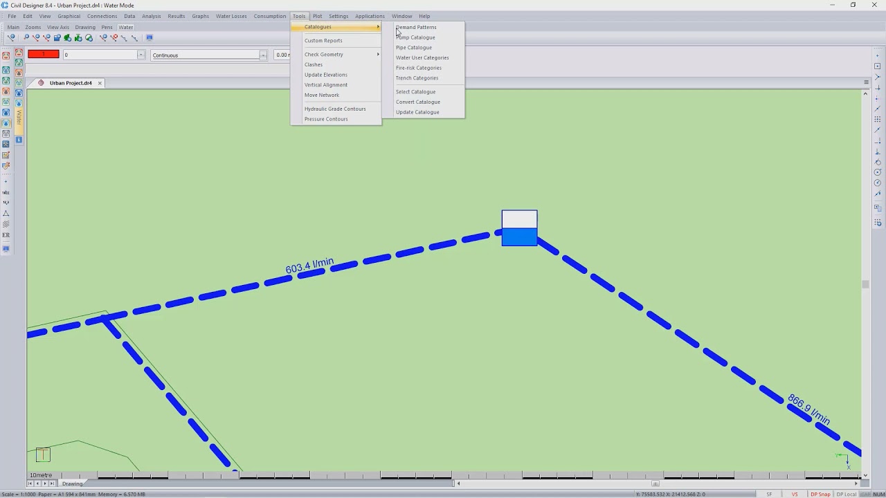 CIVIL DESIGNER FAQ - Fire Hydrants Part 6 - Reservoirs - Fire Fighting Reserve