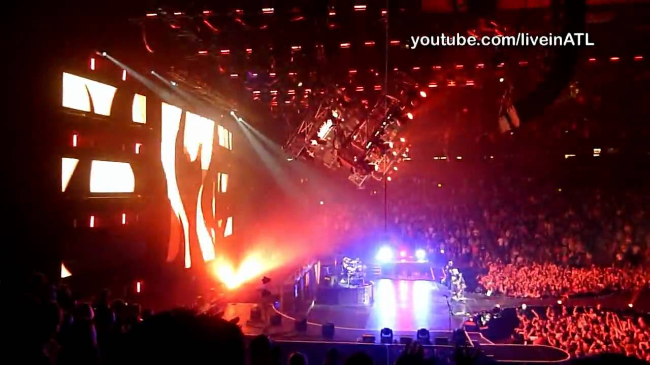 Nickelback - Burn It Into The Ground - 2010 Atlanta Dark Horse Tour