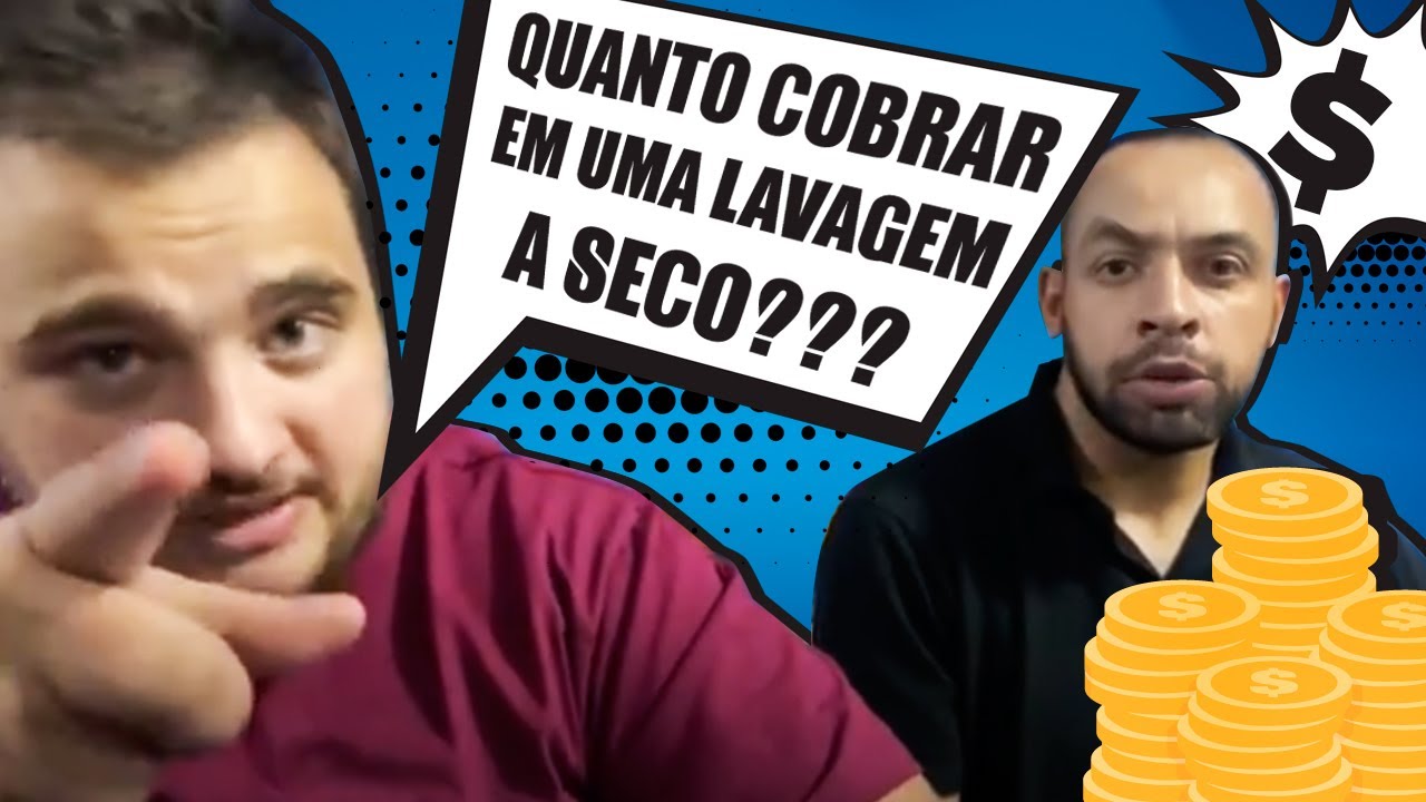 QUANTO COBRAR EM UMA LAVAGEM A SECO?