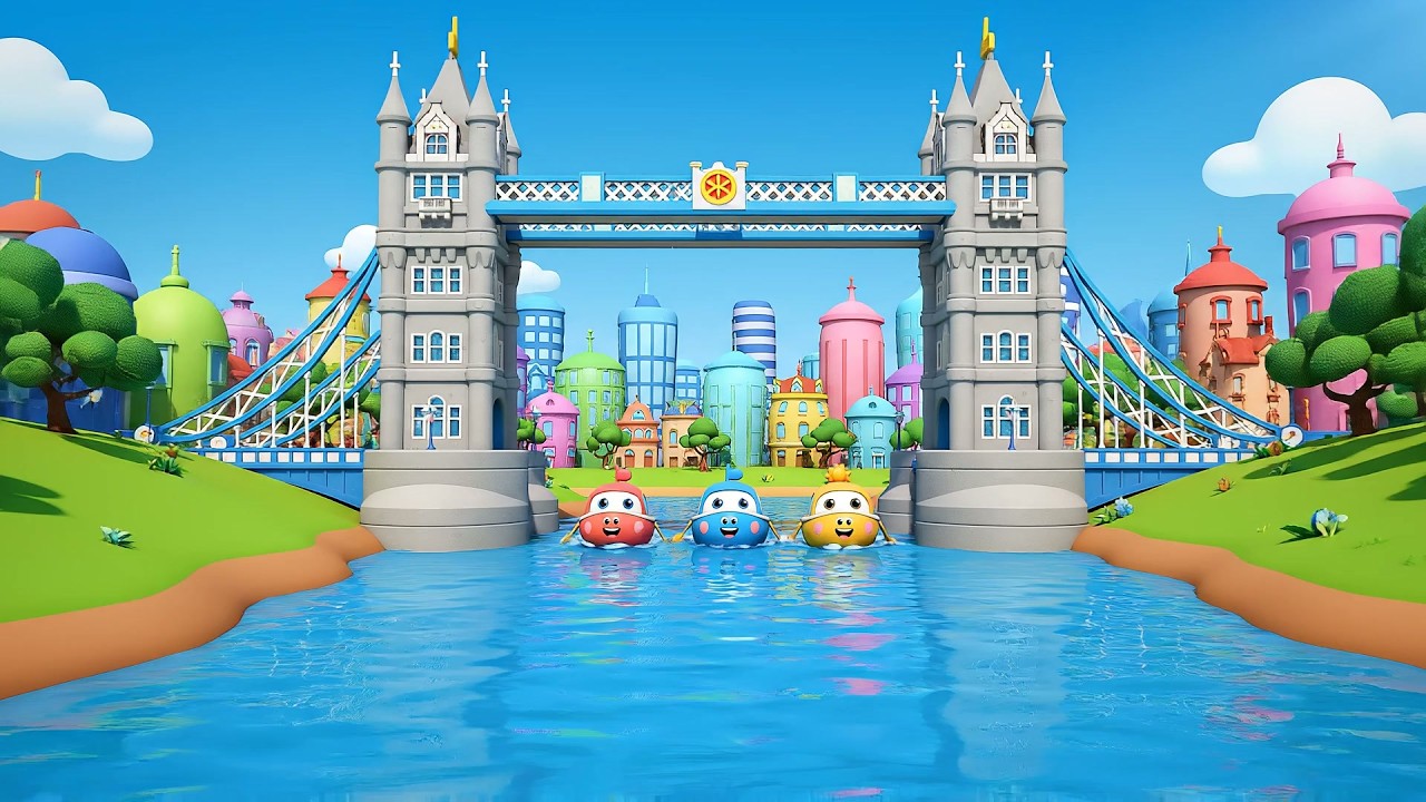El Puente de Londres y el misterio del río 🌉 | Canciones Infantiles para Niños | Música para Bebés